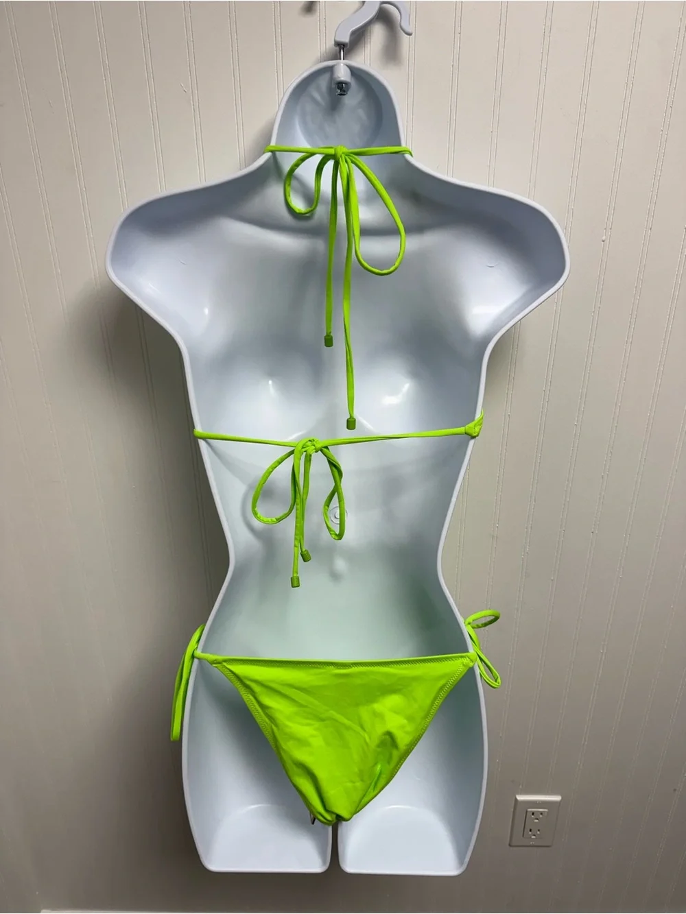 Skims Recycled Swim Lace Up Monokini Medium NWT